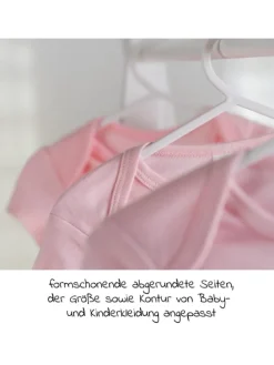 Kleiderbügel für Babys und Kinder (22 Stück) in weiss