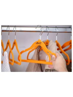 Kleiderbügel in Orange - (B)29 x (H)12 cm