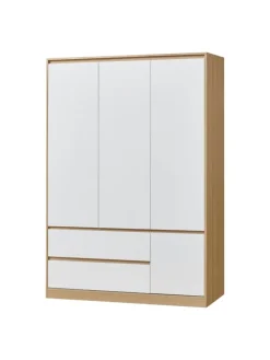 Kleiderschrank Bastheim in Weiß (B)120cm (G)109.2cm