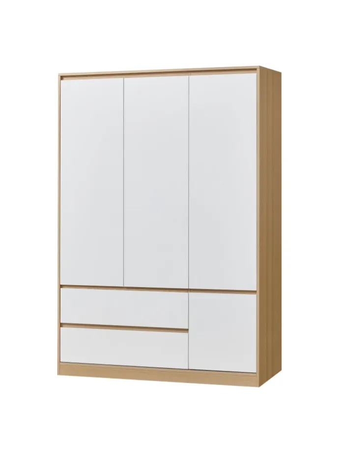 Kleiderschrank Bastheim in Weiß (B)120cm (G)109.2cm