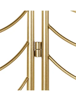 Kleiderständer PESCIA in Gold - (W) 120 x (H) 160 x (L) 1 cm