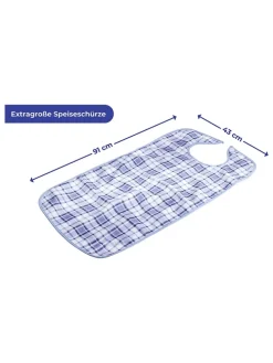 Kleidungsschutz in Blau - (B)43 x (H)91 cm