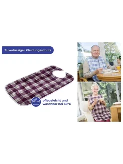 Kleidungsschutz in Rot - (B)43 x (H)91 cm