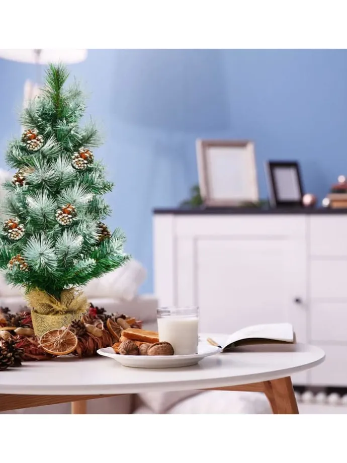 Künstlicher Mini Weihnachtsbaum in Grün