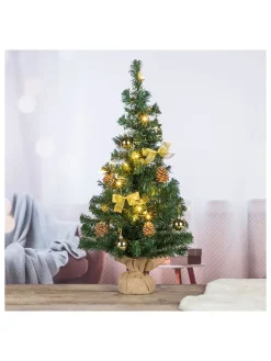 Künstlicher Mini-Weihnachtsbaum in Grün - (H)75 cm