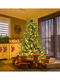 Künstlicher Weihnachtsbaum LED in Grün