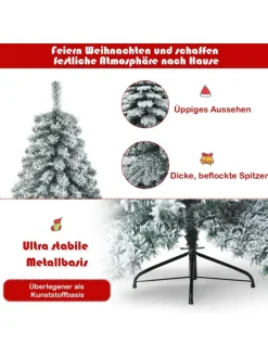 Künstlicher Weihnachtsbaum in Grün