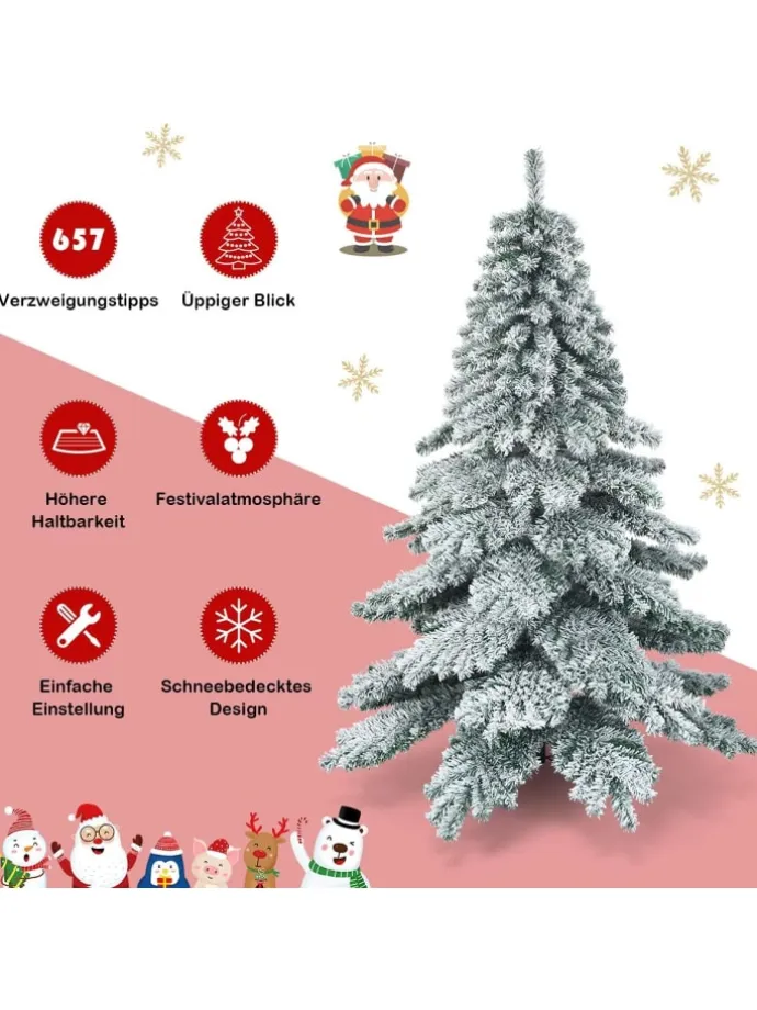 Künstlicher Weihnachtsbaum in Grün