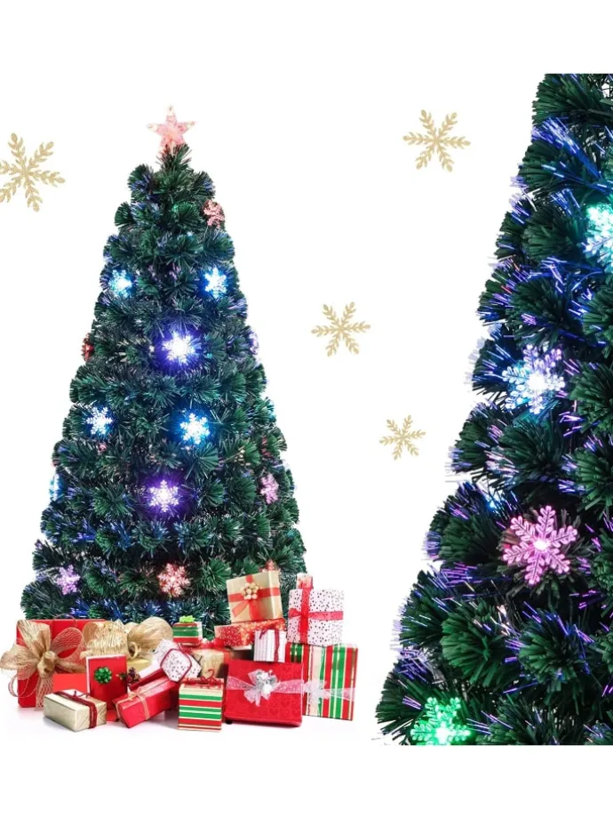 Künstlicher Weihnachtsbaum LED in Grün