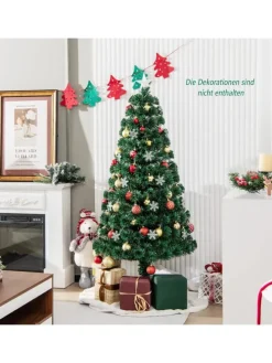 Künstlicher Weihnachtsbaum LED in Grün