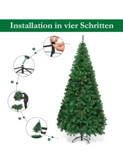 Künstlicher Weihnachtsbaum in Grün