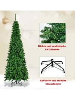 Künstlicher Weihnachtsbaum LED in Grün