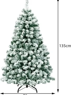 Künstlicher Weihnachtsbaum in Grün