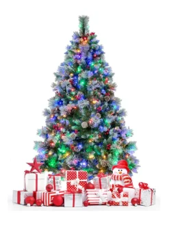 Künstlicher Weihnachtsbaum LED in Grün