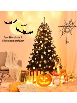 Künstlicher Weihnachtsbaum in Schwarz