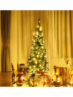 Künstlicher Weihnachtsbaum LED in Grün