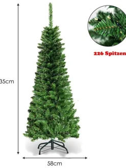 Künstlicher Weihnachtsbaum LED in Grün