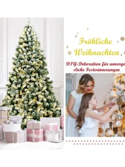 Künstlicher Weihnachtsbaum in Grün