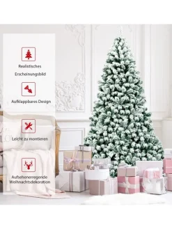 Künstlicher Weihnachtsbaum in Grün