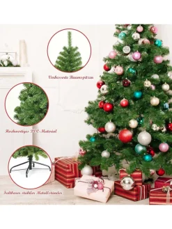 Künstlicher Weihnachtsbaum in Grün