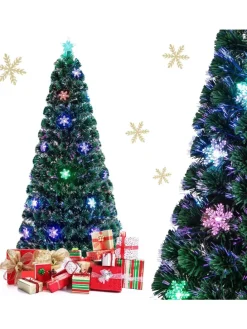 Künstlicher Weihnachtsbaum LED in Grün