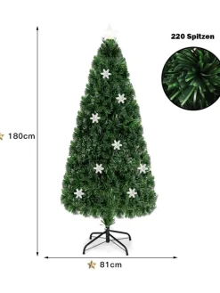 Künstlicher Weihnachtsbaum LED in Grün