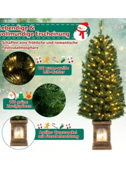 Künstlicher Weihnachtsbaum LED in Grün