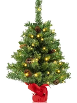 Künstlicher Weihnachtsbaum Mini LED in Grün