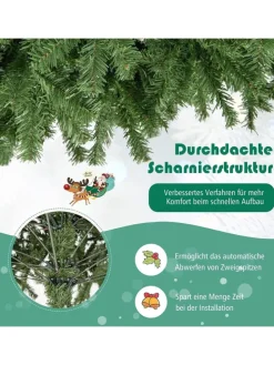Künstlicher Weihnachtsbaum in Grün