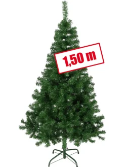 Künstlicher Weihnachtsbaum in Grün - (H)150 cm