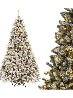 Künstlicher Weihnachtsbaum LED in Grün