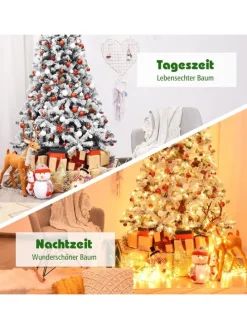 Künstlicher Weihnachtsbaum LED in Grün