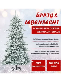 Künstlicher Weihnachtsbaum in Weiß