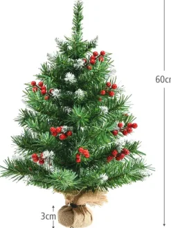 Künstlicher Weihnachtsbaum Mini in Grün