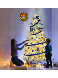 Künstlicher Weihnachtsbaum in Weiß