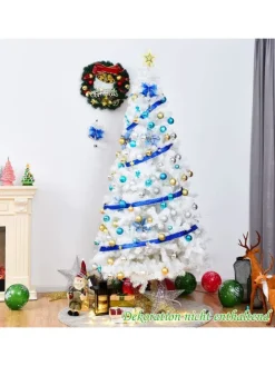 Künstlicher Weihnachtsbaum in Weiß