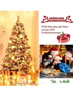 Künstlicher Weihnachtsbaum in Grün