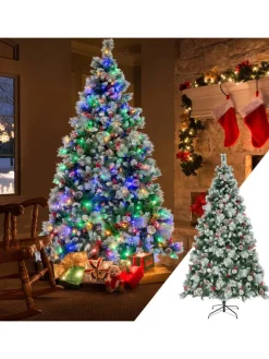 Künstlicher Weihnachtsbaum LED in Grün