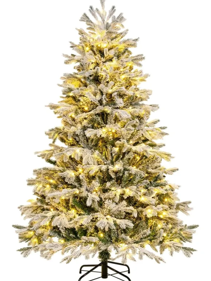 Künstlicher Weihnachtsbaum Beleuchtet in Grün