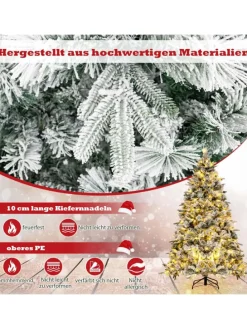 Künstlicher Weihnachtsbaum LED in Grün