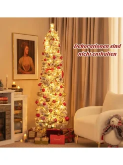 Künstlicher Weihnachtsbaum LED in Weiß