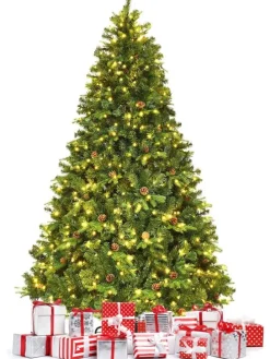 Künstlicher Weihnachtsbaum LED in Grün