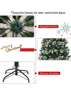 Künstlicher Weihnachtsbaum in Grün