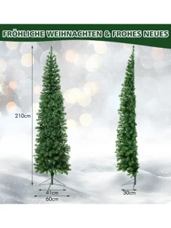 Künstlicher Weihnachtsbaum LED in Grün