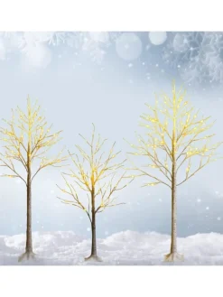 Künstlicher Weihnachtsbaum LED in Weiß