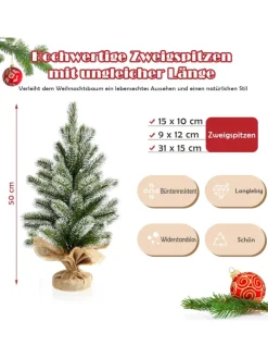 Künstlicher Weihnachtsbaum in Grün