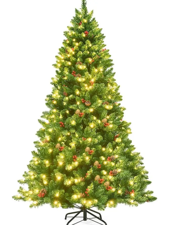 Künstlicher Weihnachtsbaum LED in Grün