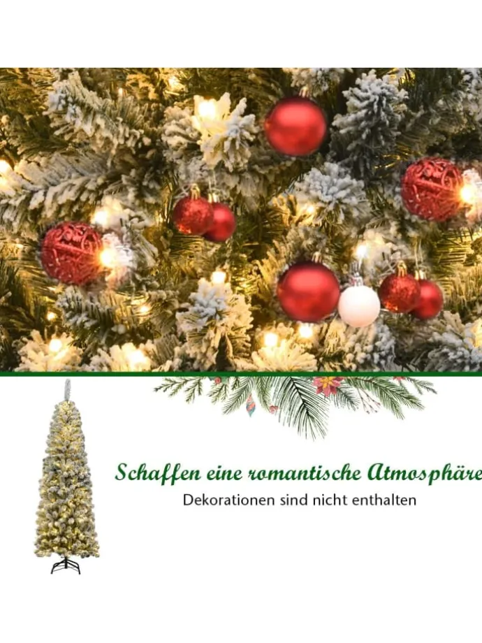 Künstlicher Weihnachtsbaum LED in Grün