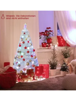 Künstlicher Weihnachtsbaum LED in Weiß