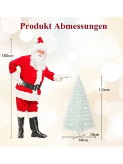 Künstlicher Weihnachtsbaum LED in Weiß